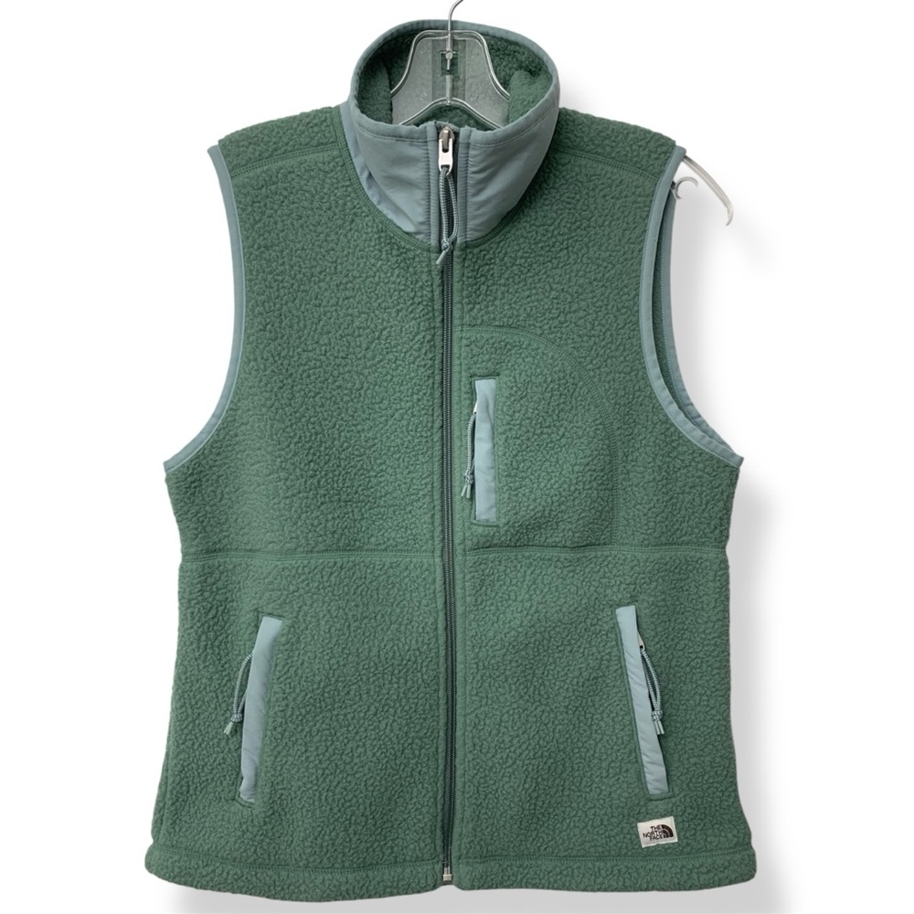 The North Face Women's Sage Cragmont Fleece Zip Up Vest Jacket size S - Picture 2 of 13
